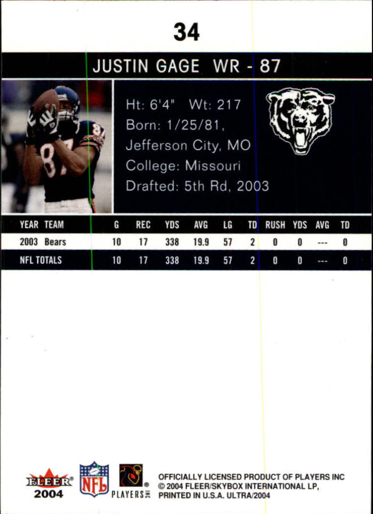 2004 Ultra Football Part 1 - Picture 69 of 423