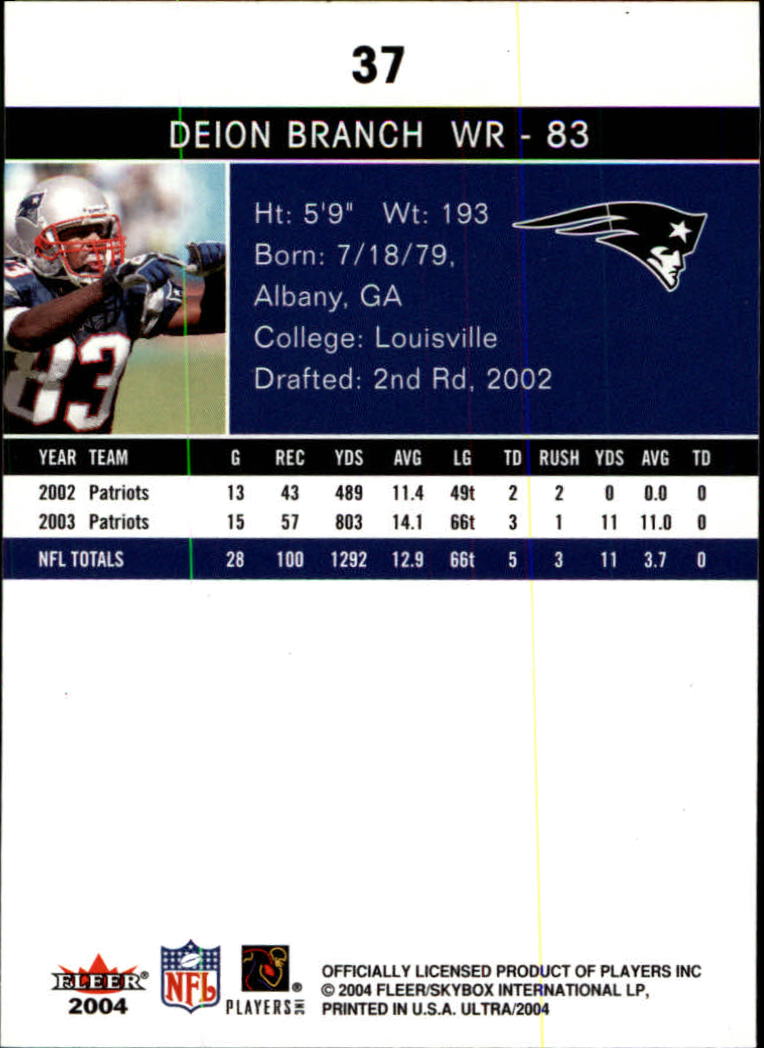 2004 Ultra Football Part 1 - Picture 75 of 423