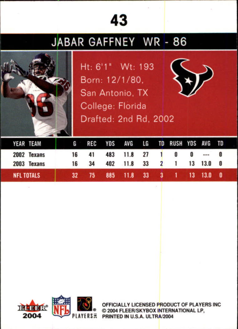 2004 Ultra Football Part 1 - Picture 87 of 423