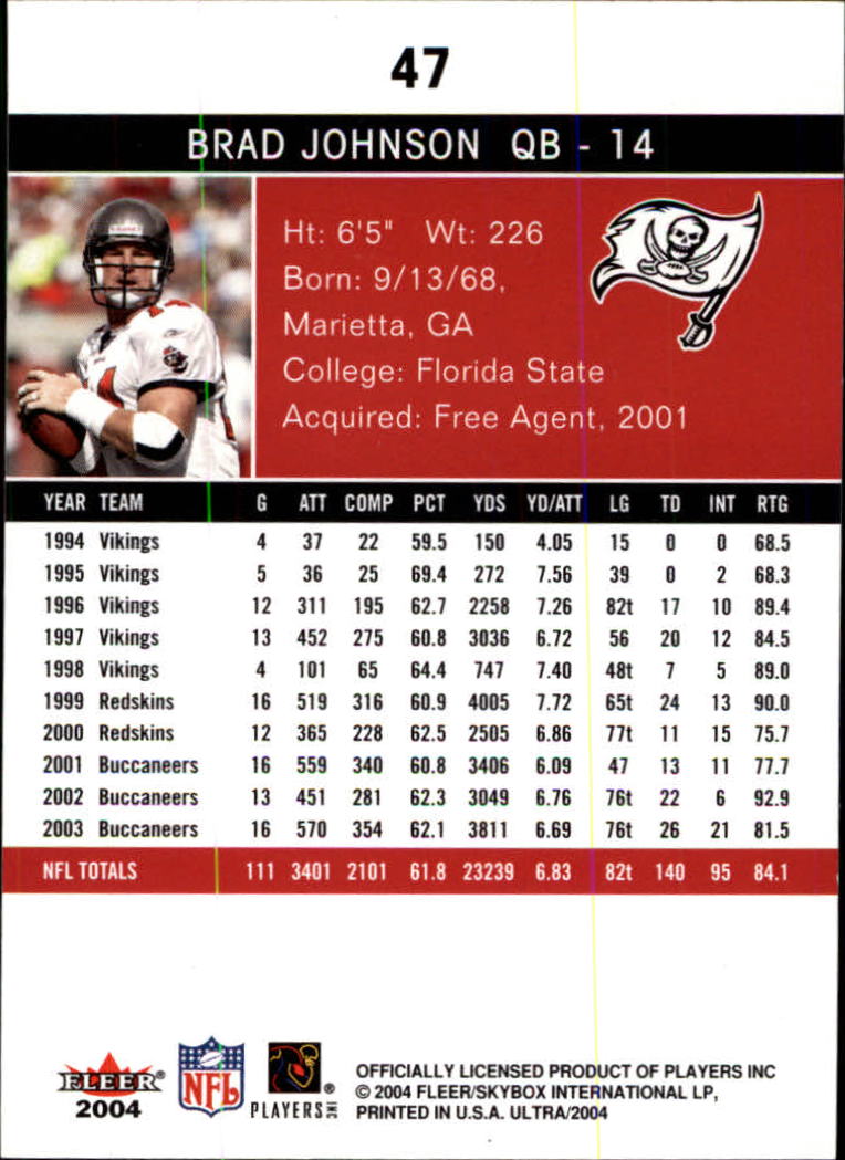 2004 Ultra Football Part 1 - Picture 95 of 423