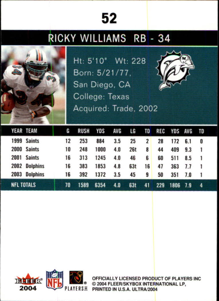 2004 Ultra Football Part 1 - Picture 105 of 423