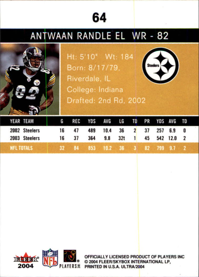 2004 Ultra Football Part 1 - Picture 123 of 423