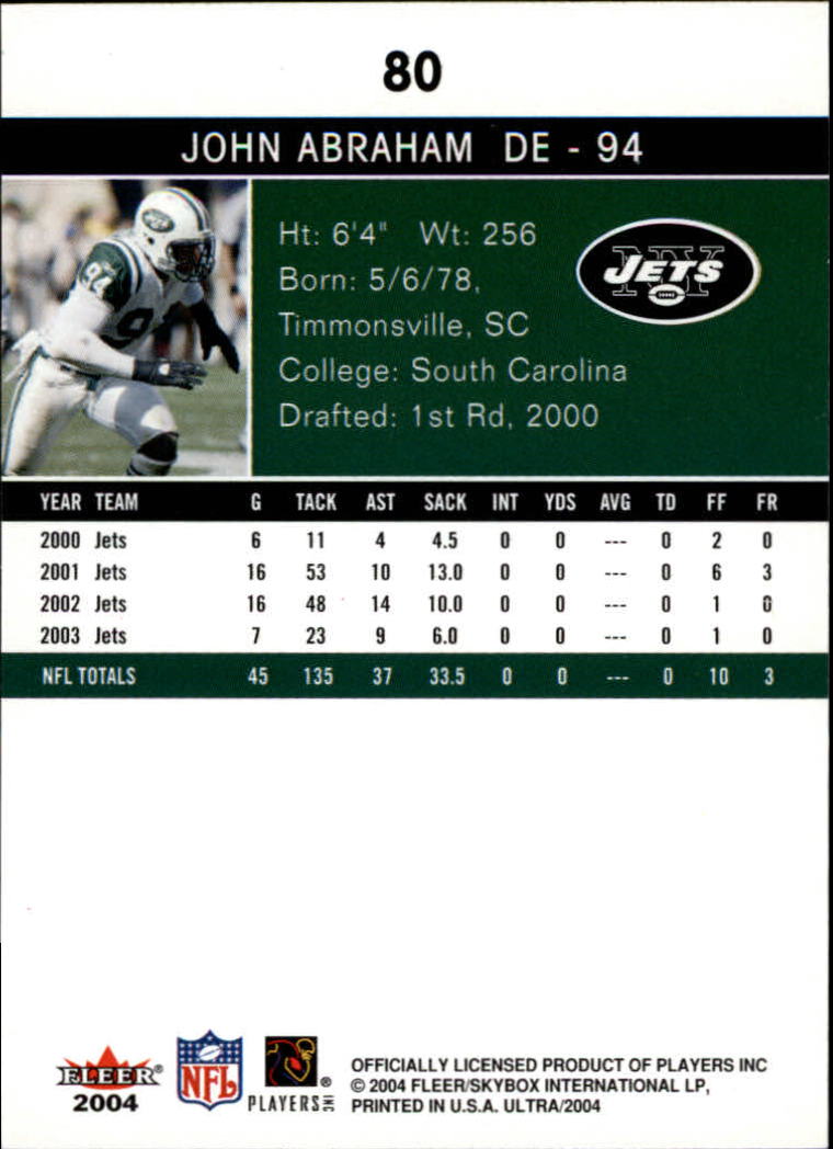 2004 Ultra Football Part 1 - Picture 151 of 423