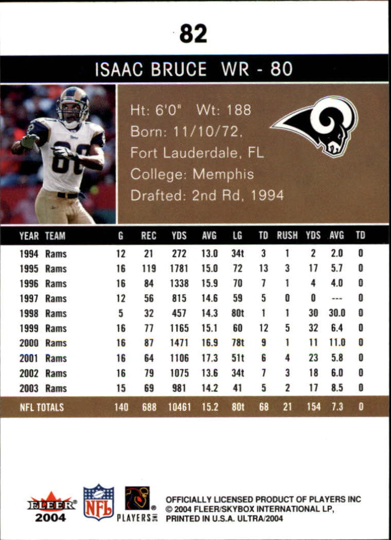 2004 Ultra Football Part 1 - Picture 155 of 423