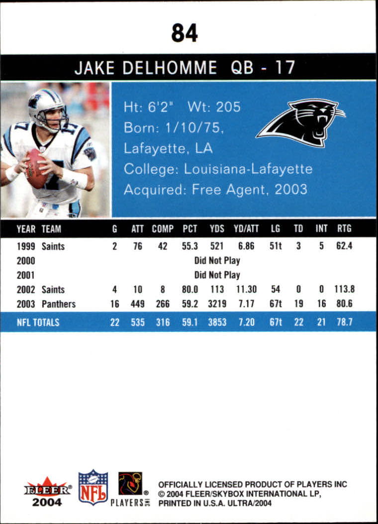 2004 Ultra Football Part 1 - Picture 159 of 423