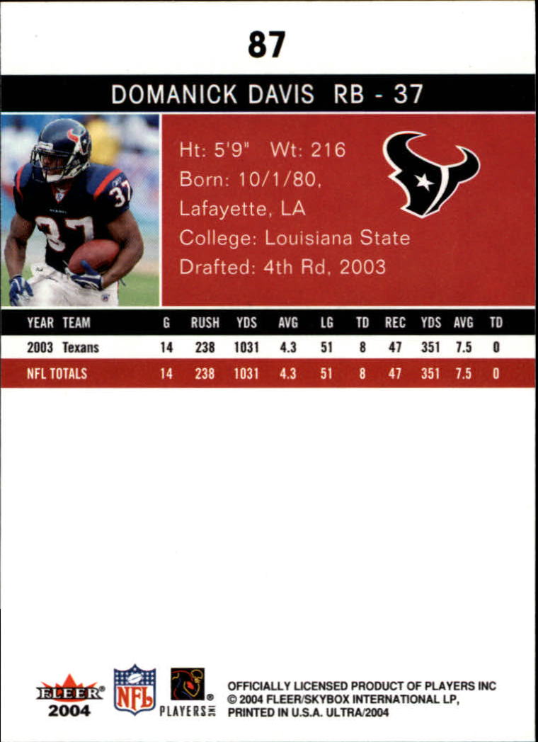 2004 Ultra Football Part 1 - Picture 165 of 423