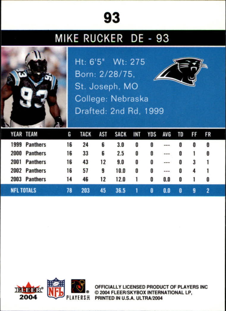 2004 Ultra Football Part 1 - Picture 175 of 423