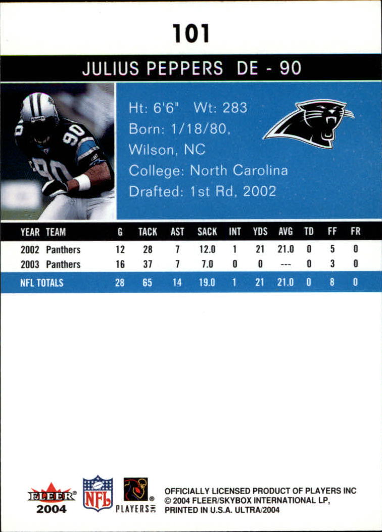 2004 Ultra Football Part 1 - Picture 191 of 423