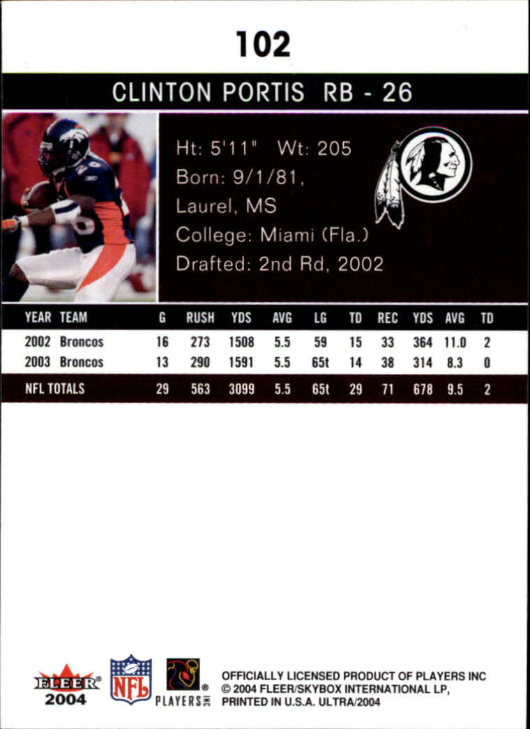 2004 Ultra Football Part 1 - Picture 193 of 423