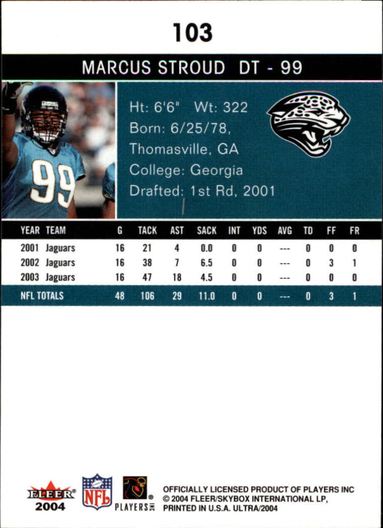 2004 Ultra Football Part 1 - Picture 195 of 423