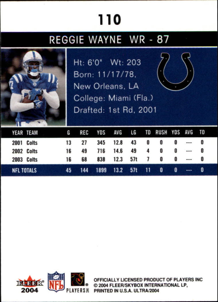 2004 Ultra Football Part 1 - Picture 207 of 423