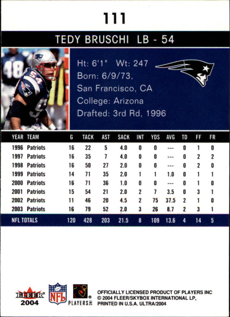 2004 Ultra Football Part 1 - Picture 209 of 423