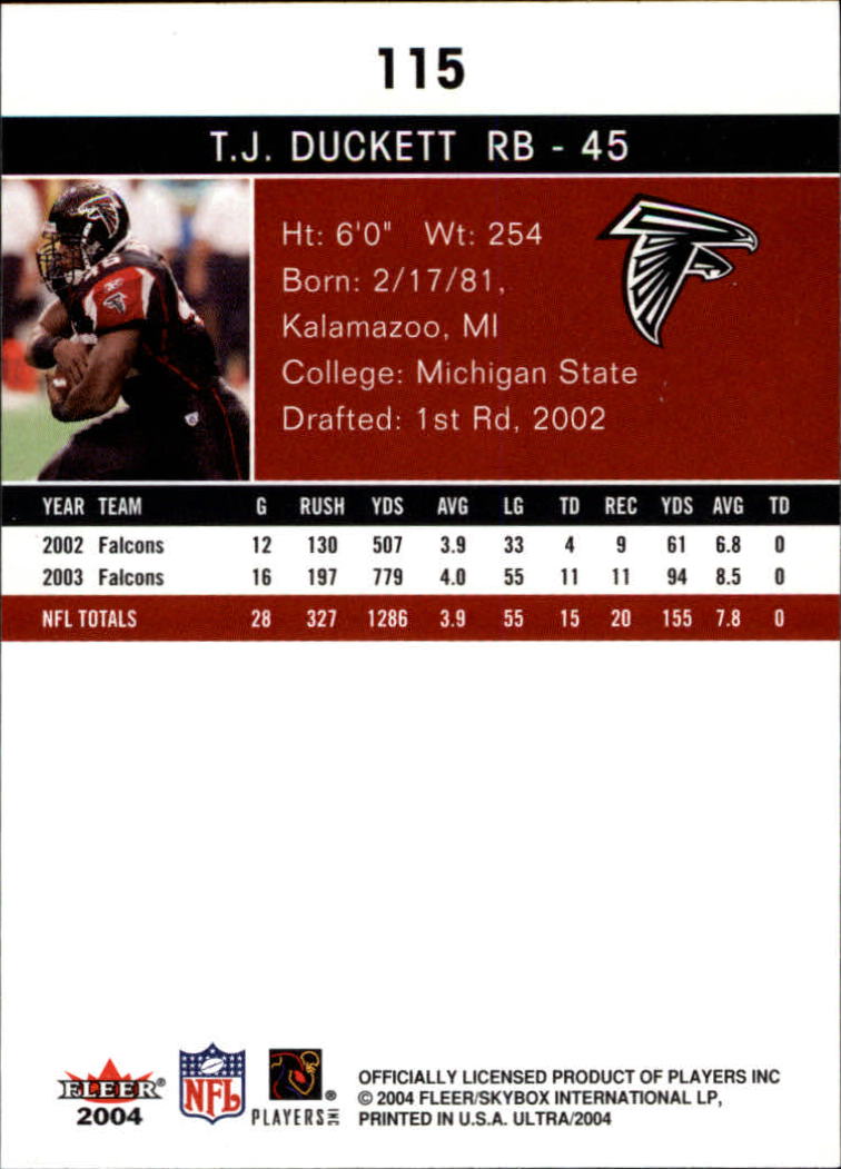 2004 Ultra Football Part 1 - Picture 217 of 423