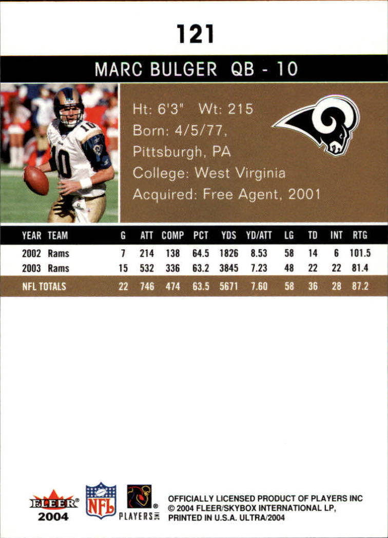 2004 Ultra Football Part 1 - Picture 227 of 423