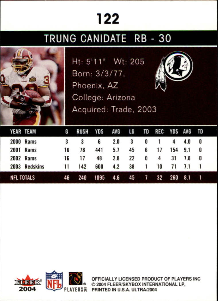 2004 Ultra Football Part 1 - Picture 229 of 423
