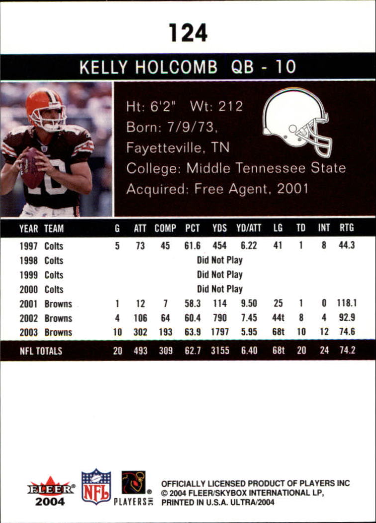2004 Ultra Football Part 1 - Picture 233 of 423