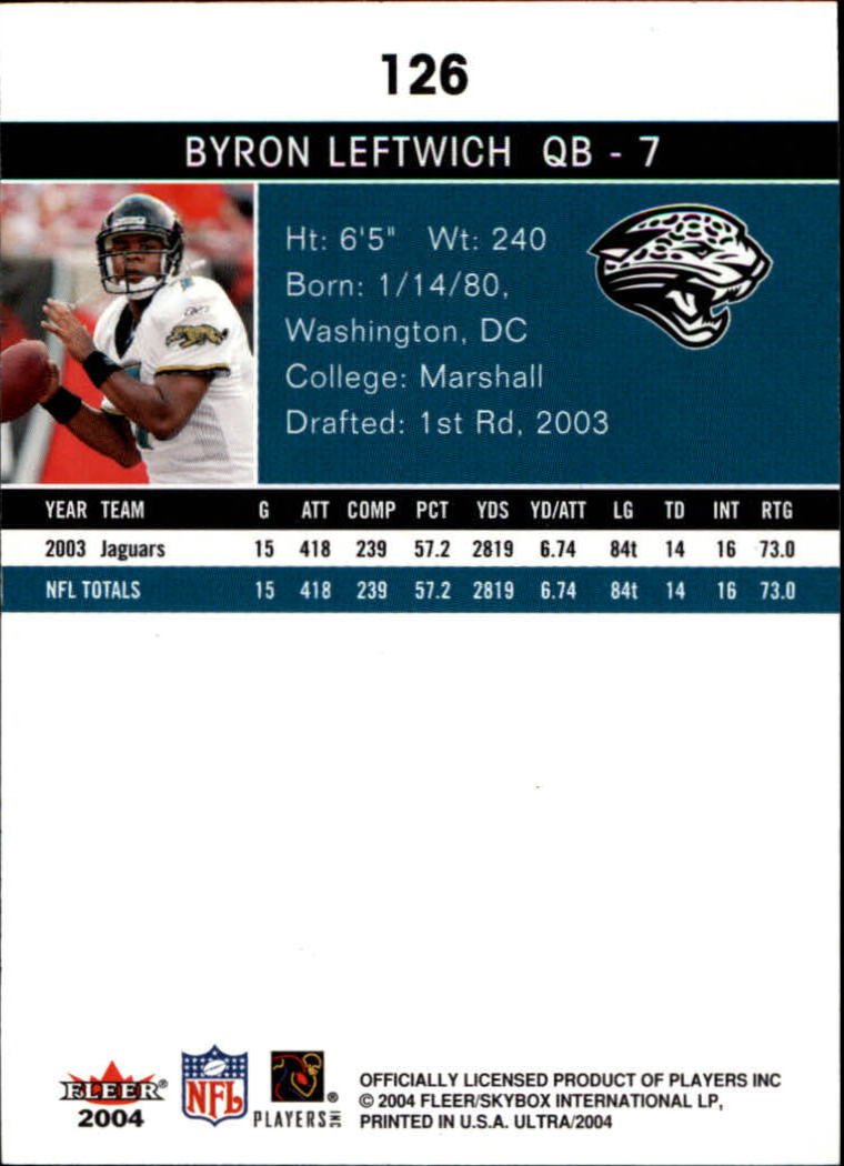 2004 Ultra Football Part 1 - Picture 237 of 423