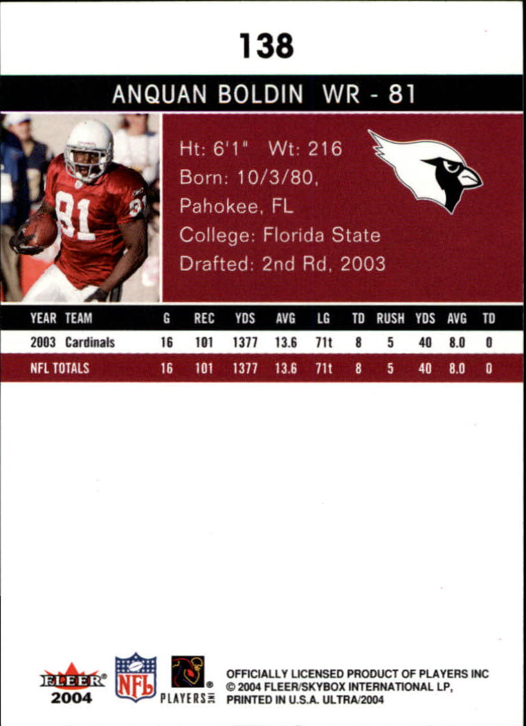 2004 Ultra Football Part 1 - Picture 261 of 423