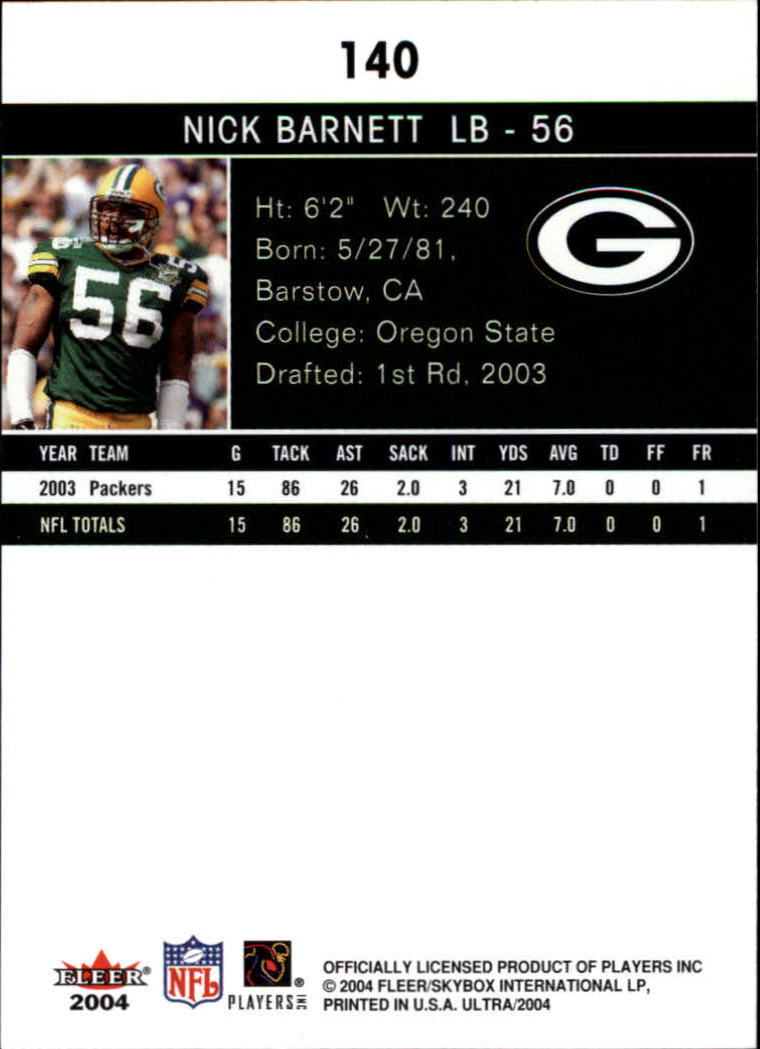2004 Ultra Football Part 1 - Picture 265 of 423