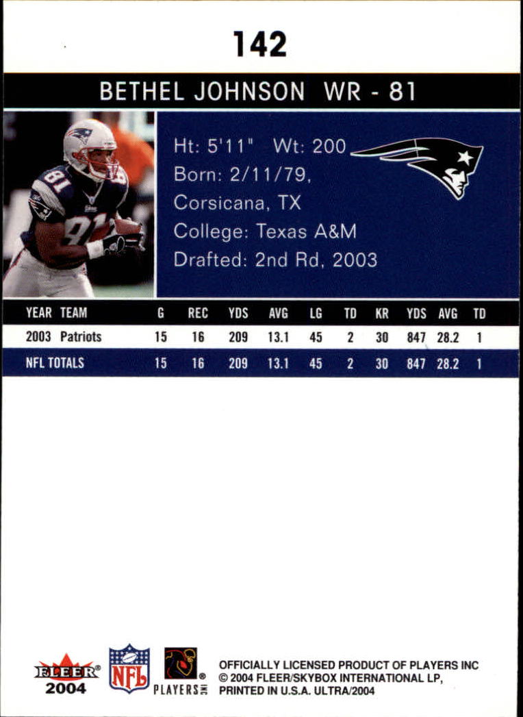 2004 Ultra Football Part 1 - Picture 269 of 423
