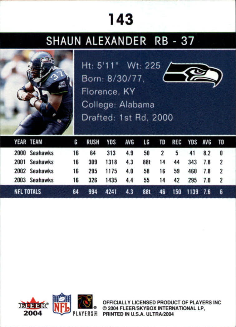 2004 Ultra Football Part 1 - Picture 271 of 423
