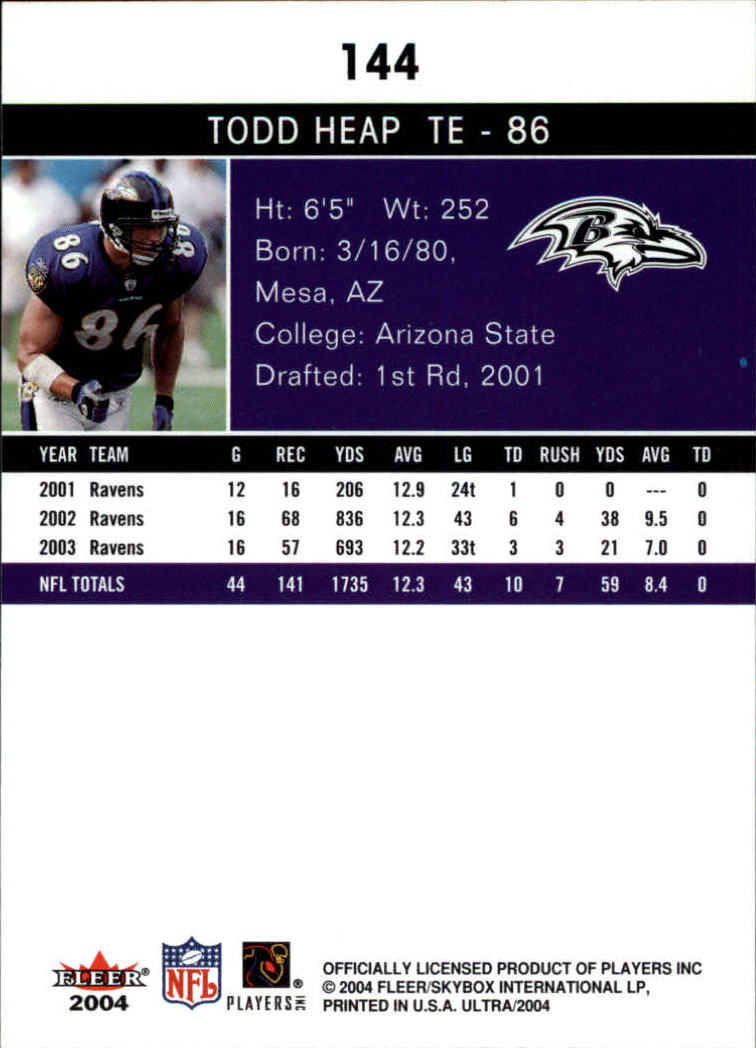 2004 Ultra Football Part 1 - Picture 273 of 423