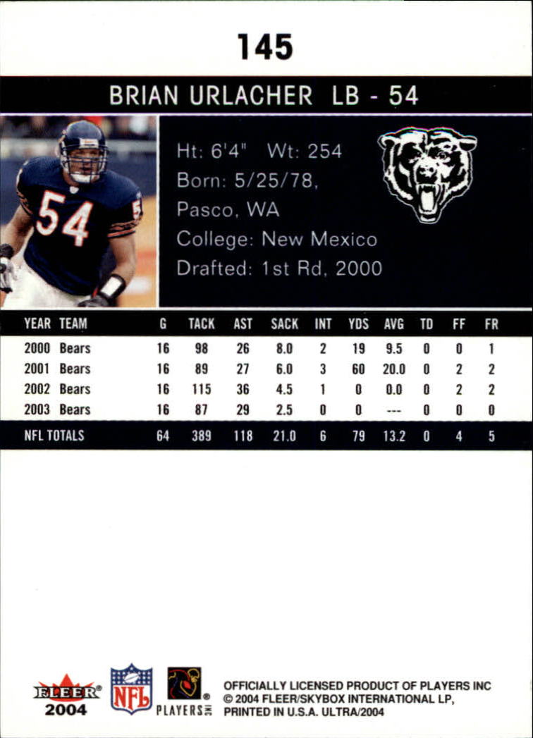 2004 Ultra Football Part 1 - Picture 275 of 423
