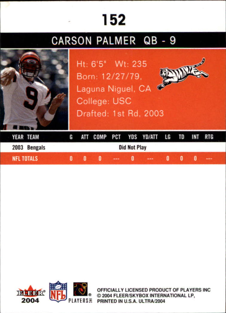 2004 Ultra Football Part 1 - Picture 289 of 423
