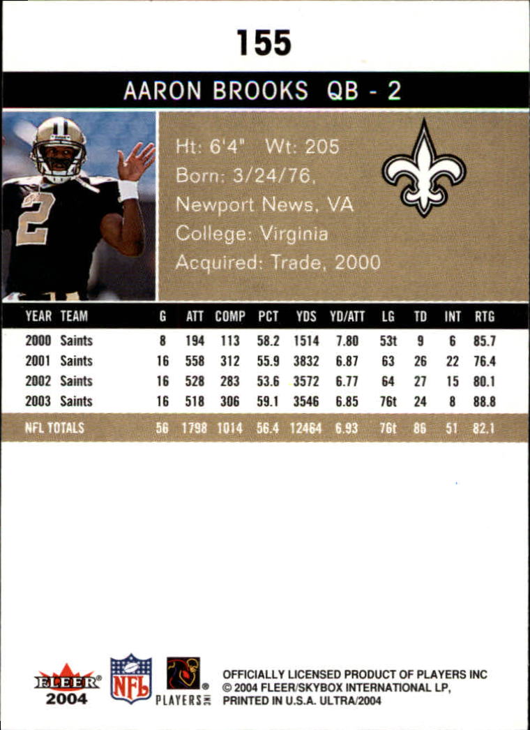 2004 Ultra Football Part 1 - Picture 295 of 423