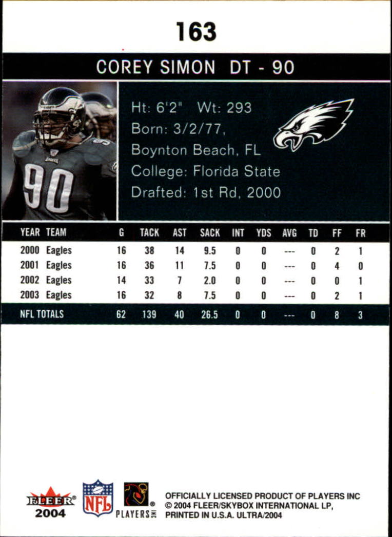 2004 Ultra Football Part 1 - Picture 311 of 423