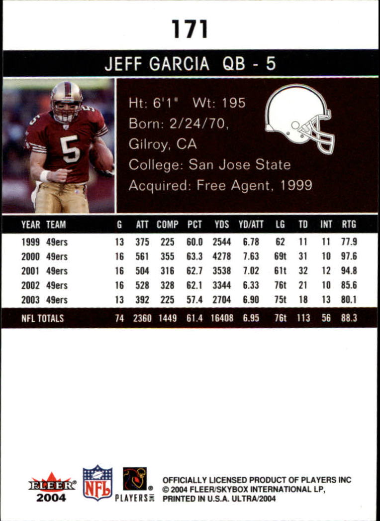 2004 Ultra Football Part 1 - Picture 325 of 423