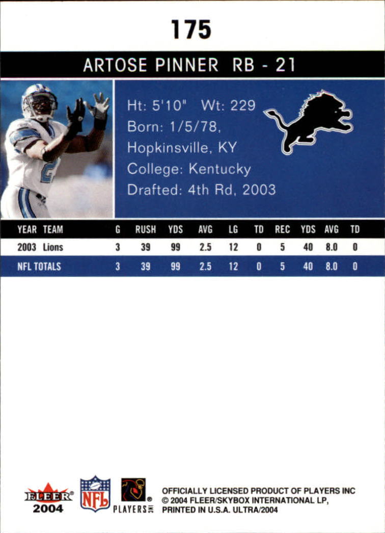 2004 Ultra Football Part 1 - Picture 333 of 423