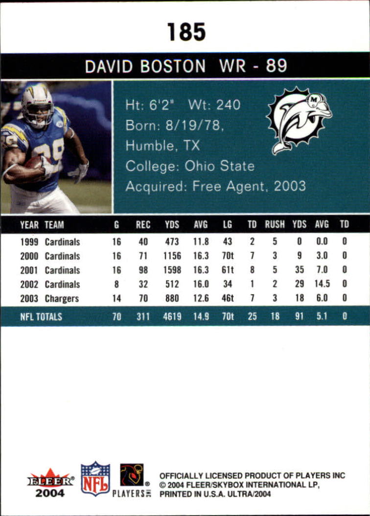 2004 Ultra Football Part 1 - Picture 353 of 423