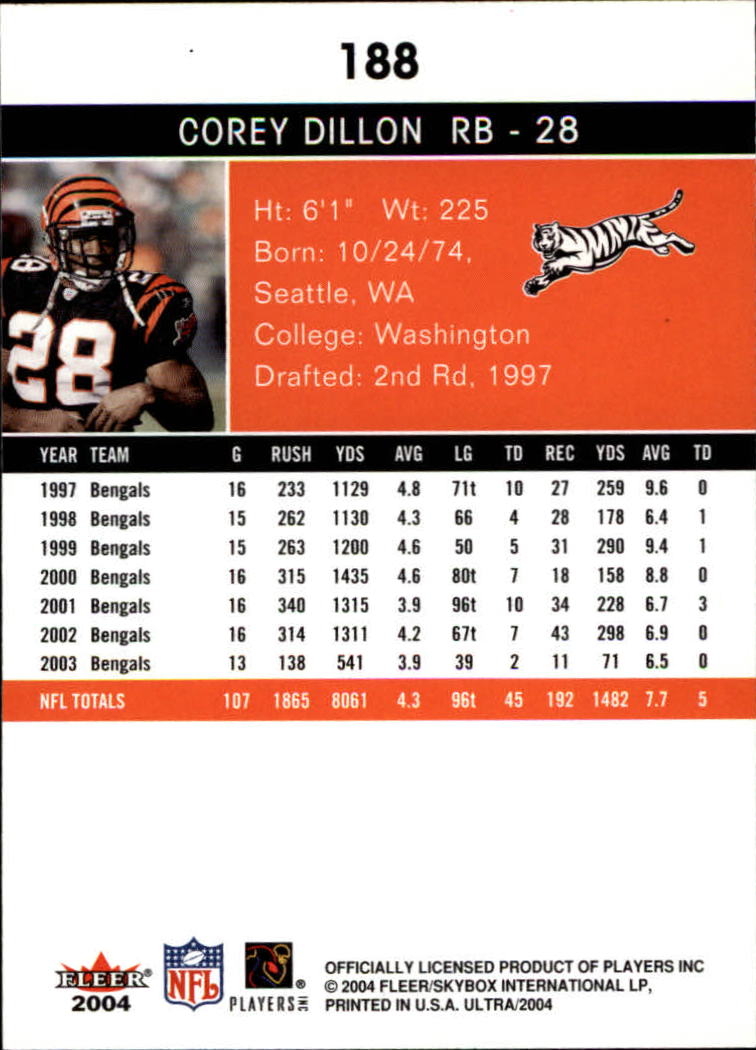 2004 Ultra Football Part 1 - Picture 357 of 423