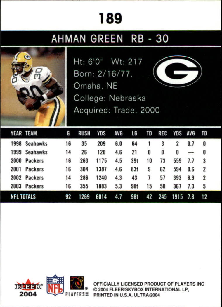 2004 Ultra Football Part 1 - Picture 359 of 423