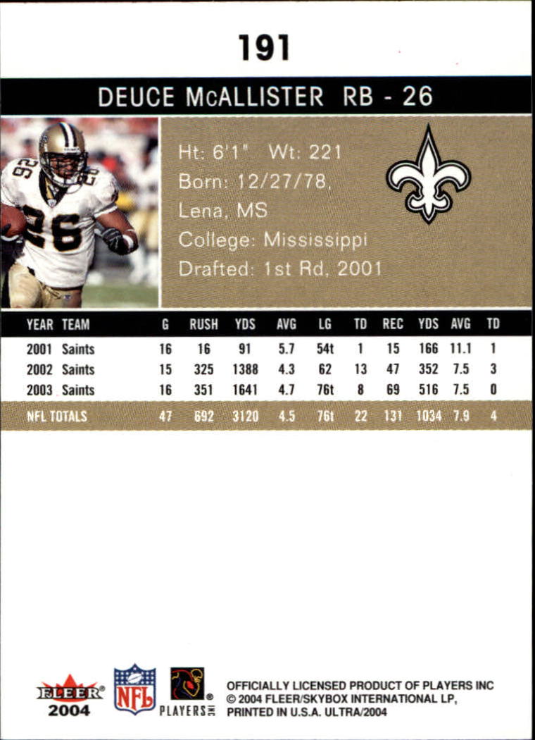 2004 Ultra Football Part 1 - Picture 363 of 423