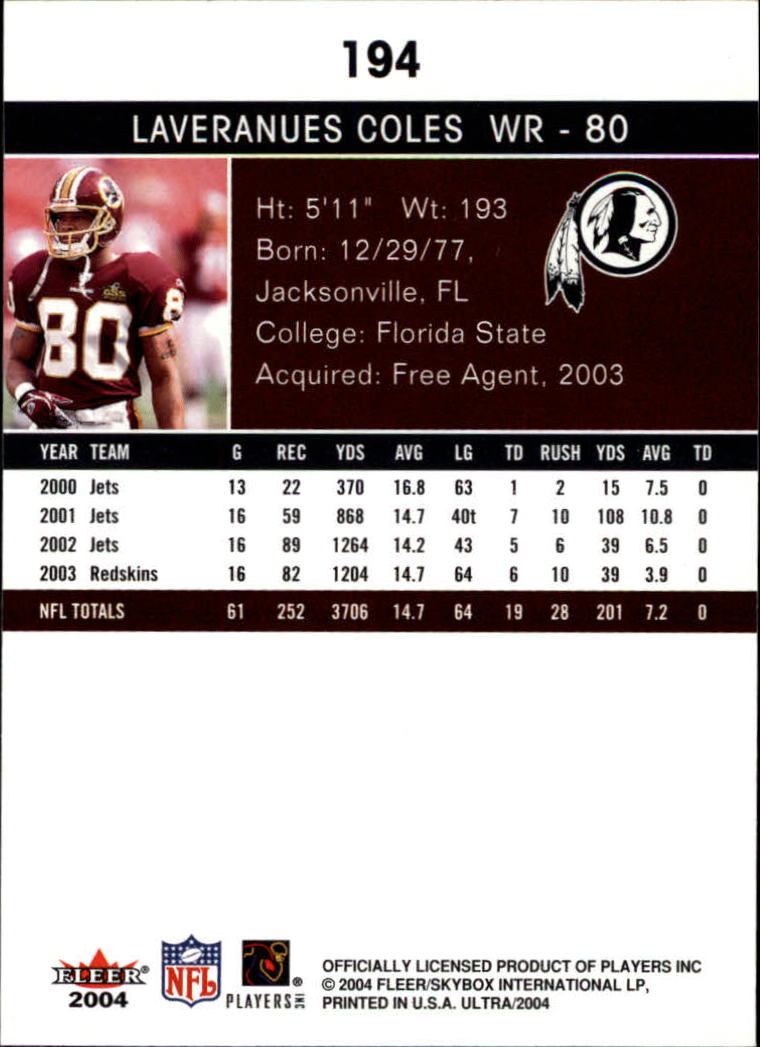 2004 Ultra Football Part 1 - Picture 369 of 423