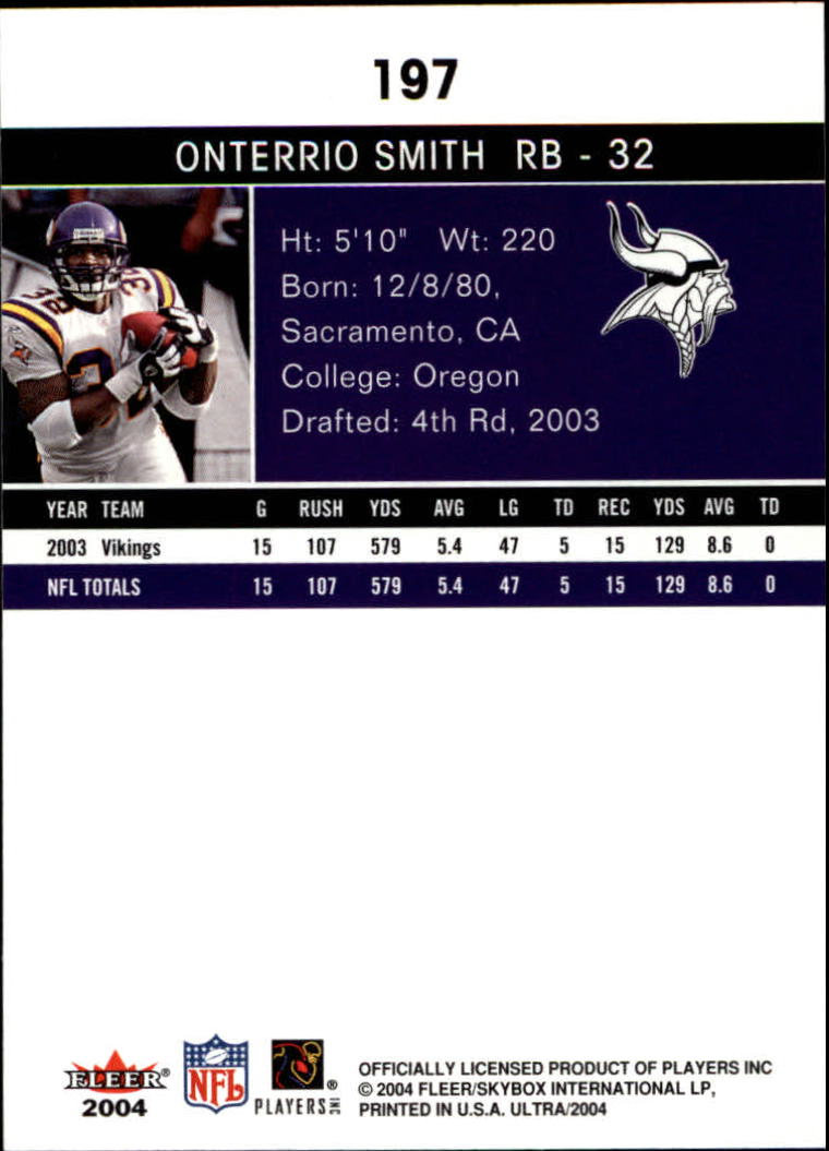 2004 Ultra Football Part 1 - Picture 375 of 423
