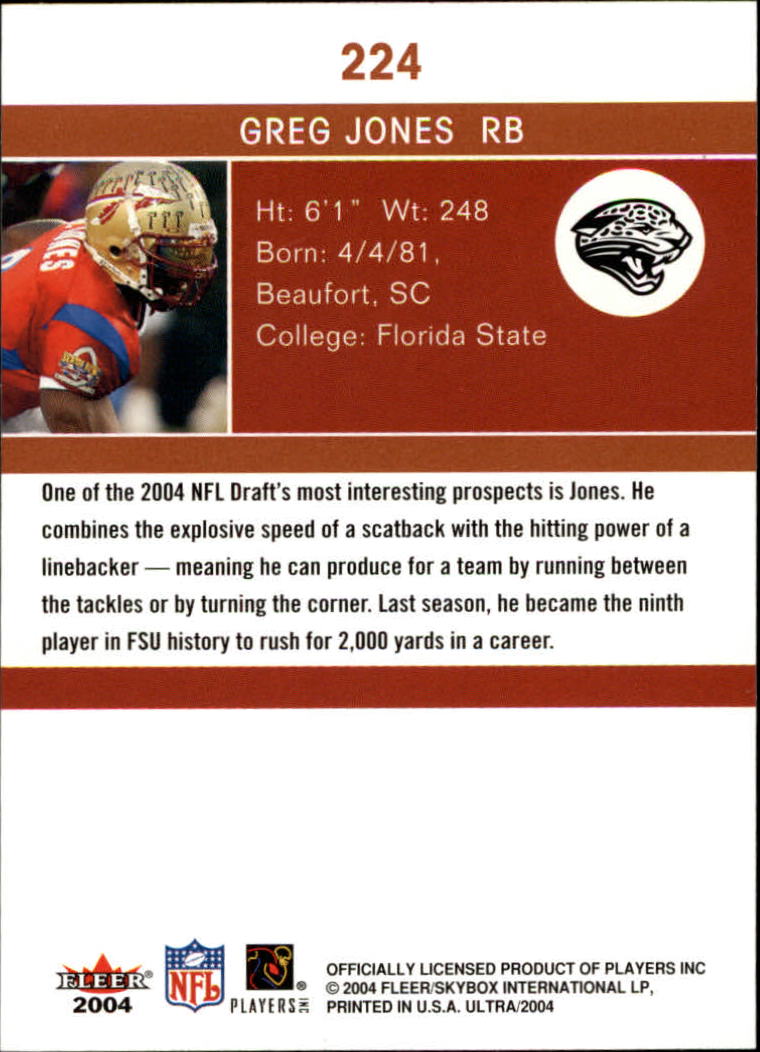 2004 Ultra Football Part 1 - Picture 401 of 423
