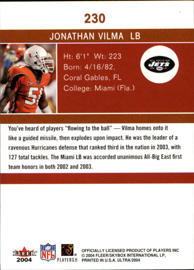 2004 Ultra Football Part 1 - Picture 411 of 423