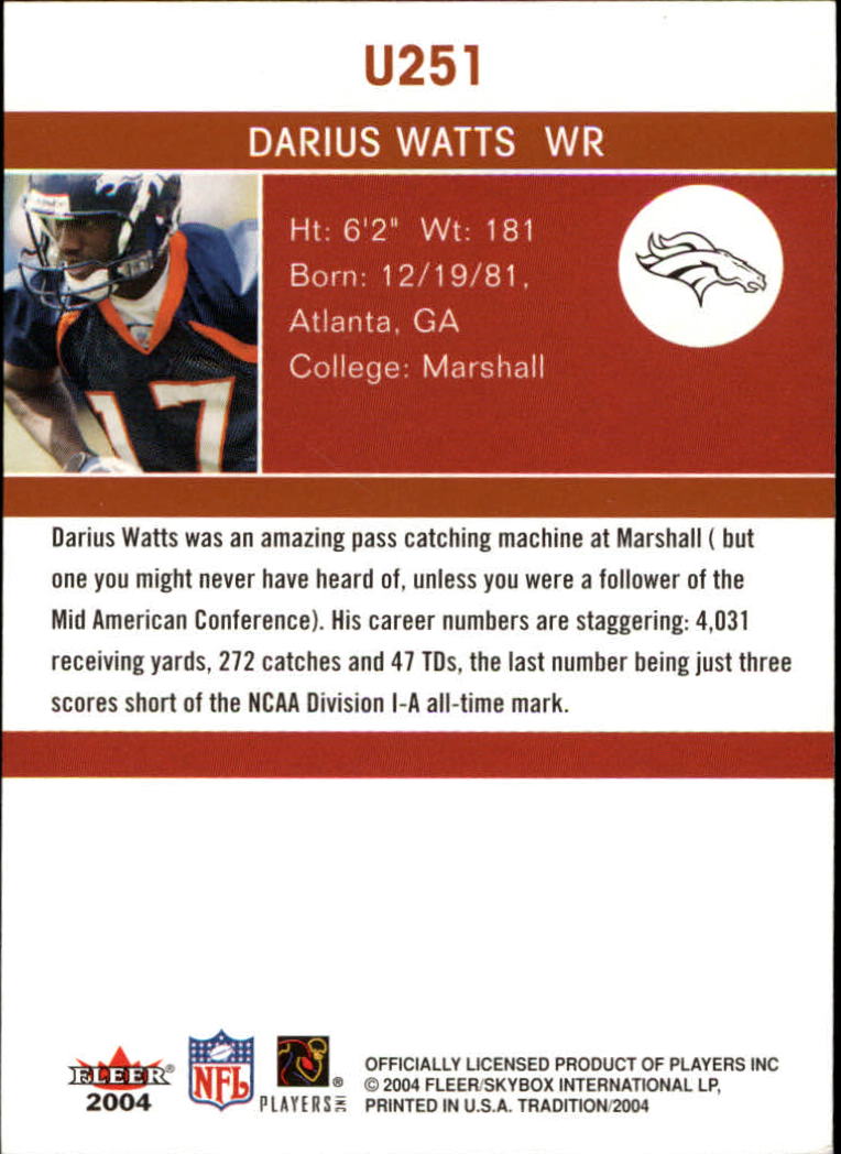 2004 Ultra Football Part 1 - Picture 421 of 423
