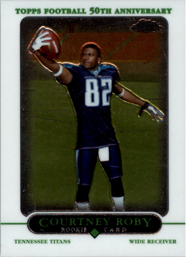 2005 Topps Chrome Football Part 2 Main Set Cards #166 to #275 Rookies - Picture 36 of 177