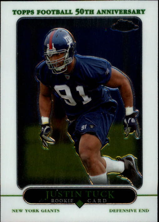 2005 Topps Chrome Football Part 2 Main Set Cards #166 to #275 Rookies - Picture 100 of 177