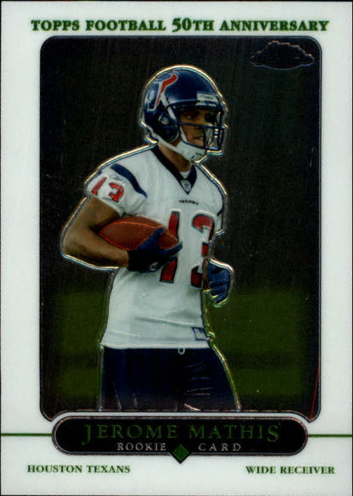 2005 Topps Chrome Football Part 2 Main Set Cards #166 to #275 Rookies - Picture 132 of 177