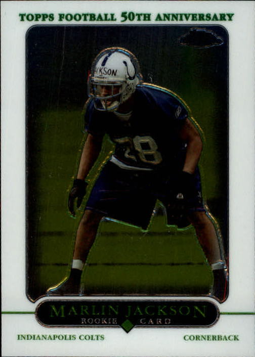 2005 Topps Chrome Football Part 2 Main Set Cards #166 to #275 Rookies - Picture 134 of 177