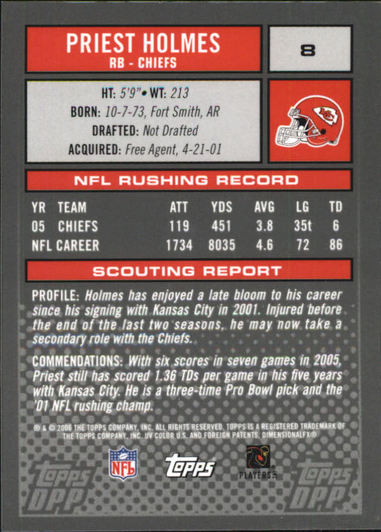 2006 Topps Draft Picks and Prospects Chrome Black Football Card Pick - Picture 17 of 327