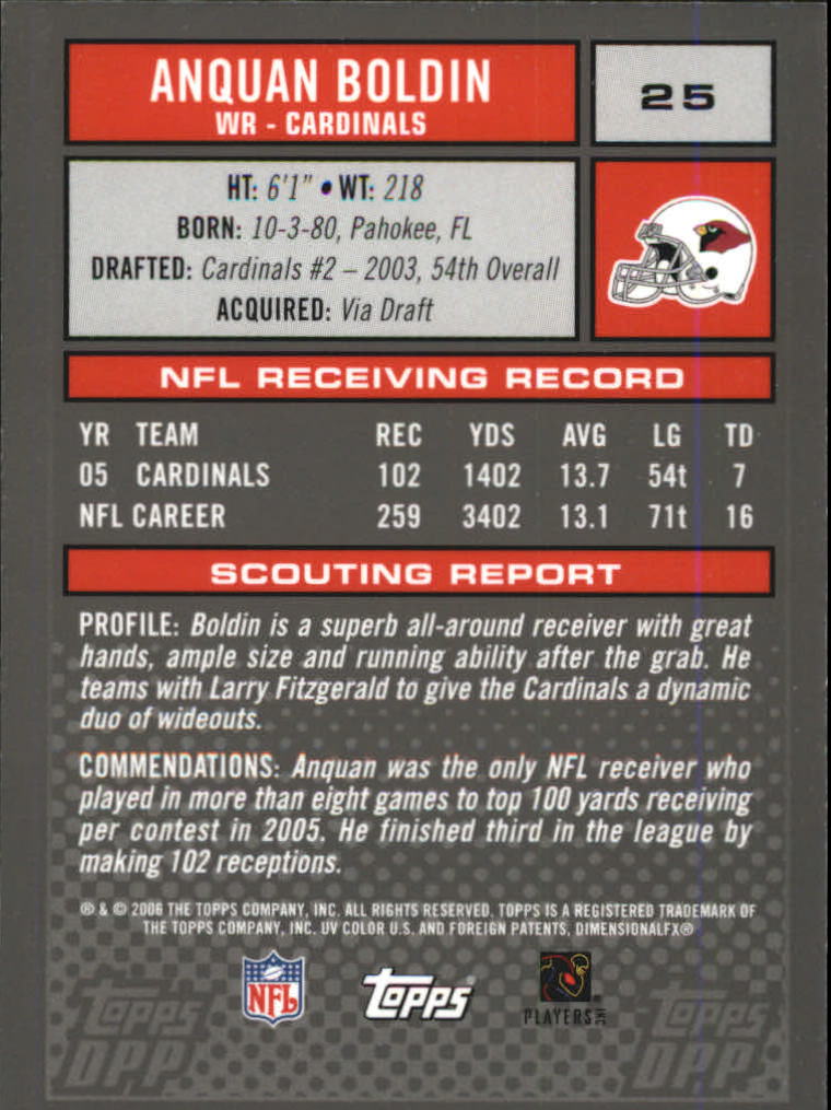 2006 Topps Draft Picks and Prospects Chrome Black Football Card Pick - Picture 51 of 327