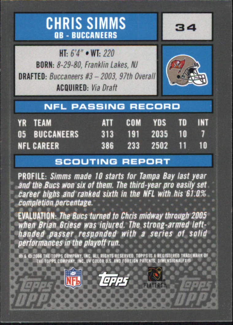 2006 Topps Draft Picks and Prospects Chrome Black Football Card Pick - Picture 69 of 327