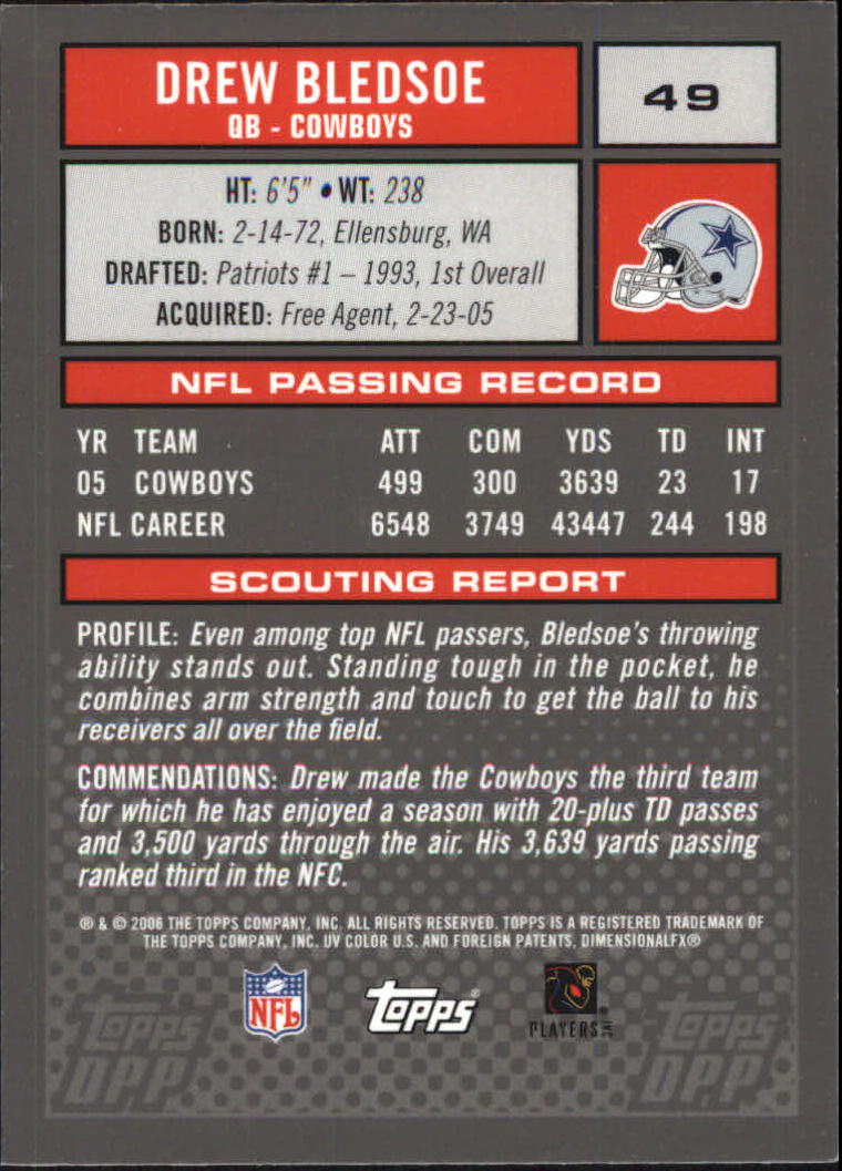 2006 Topps Draft Picks and Prospects Chrome Black Football Card Pick - Picture 99 of 327