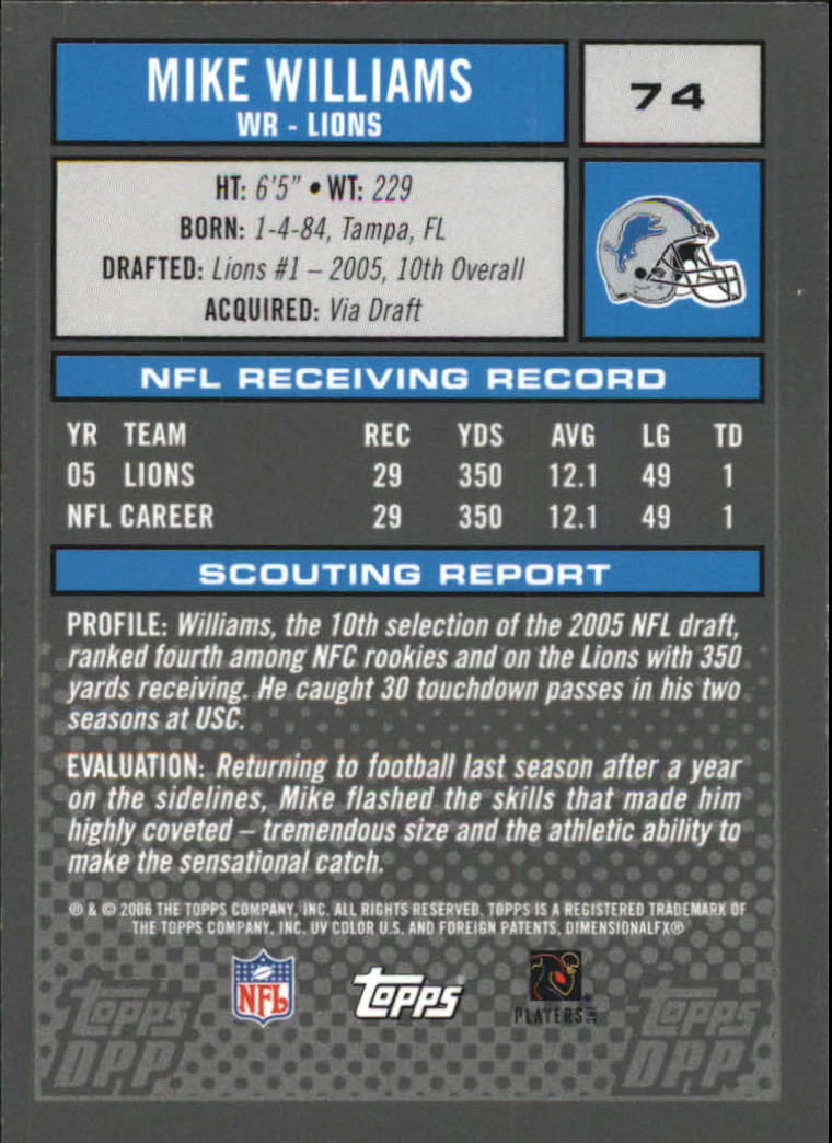 2006 Topps Draft Picks and Prospects Chrome Black Football Card Pick - Picture 147 of 327